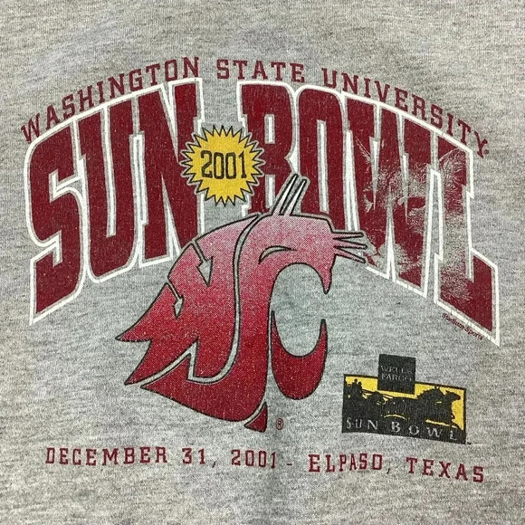 Vintage Washington State Cougars 2001 sun bowl crewneck - Picture 2 of 5